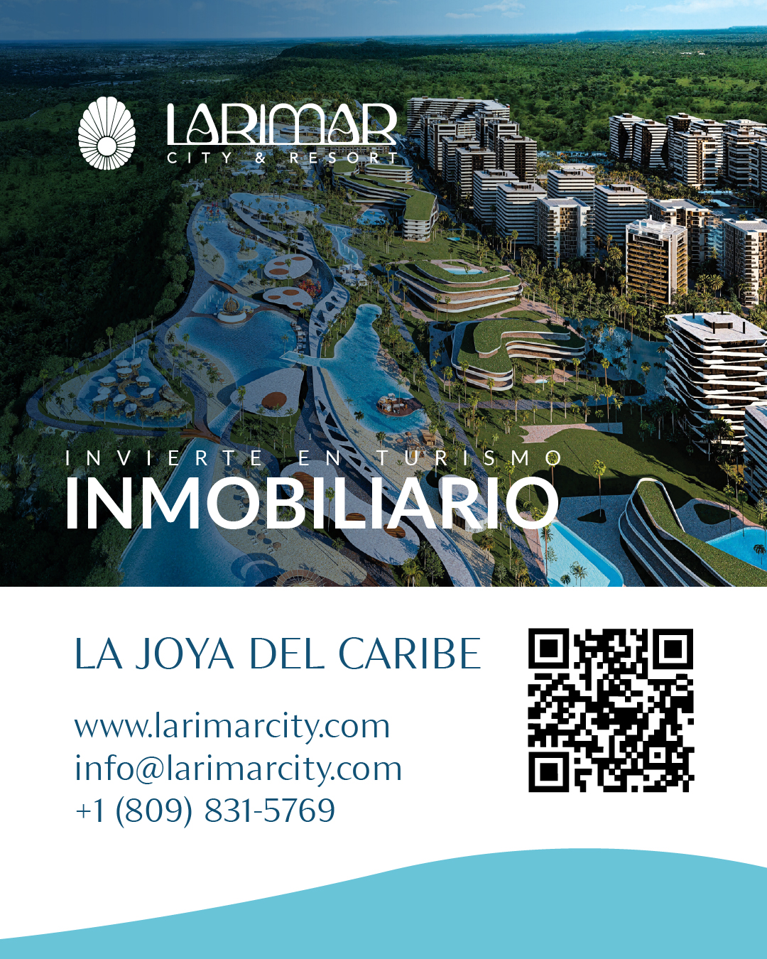 Listín Diario Facebook ad: Larimar City&Resort Proyectos Inmobiliarios en Punta Cana