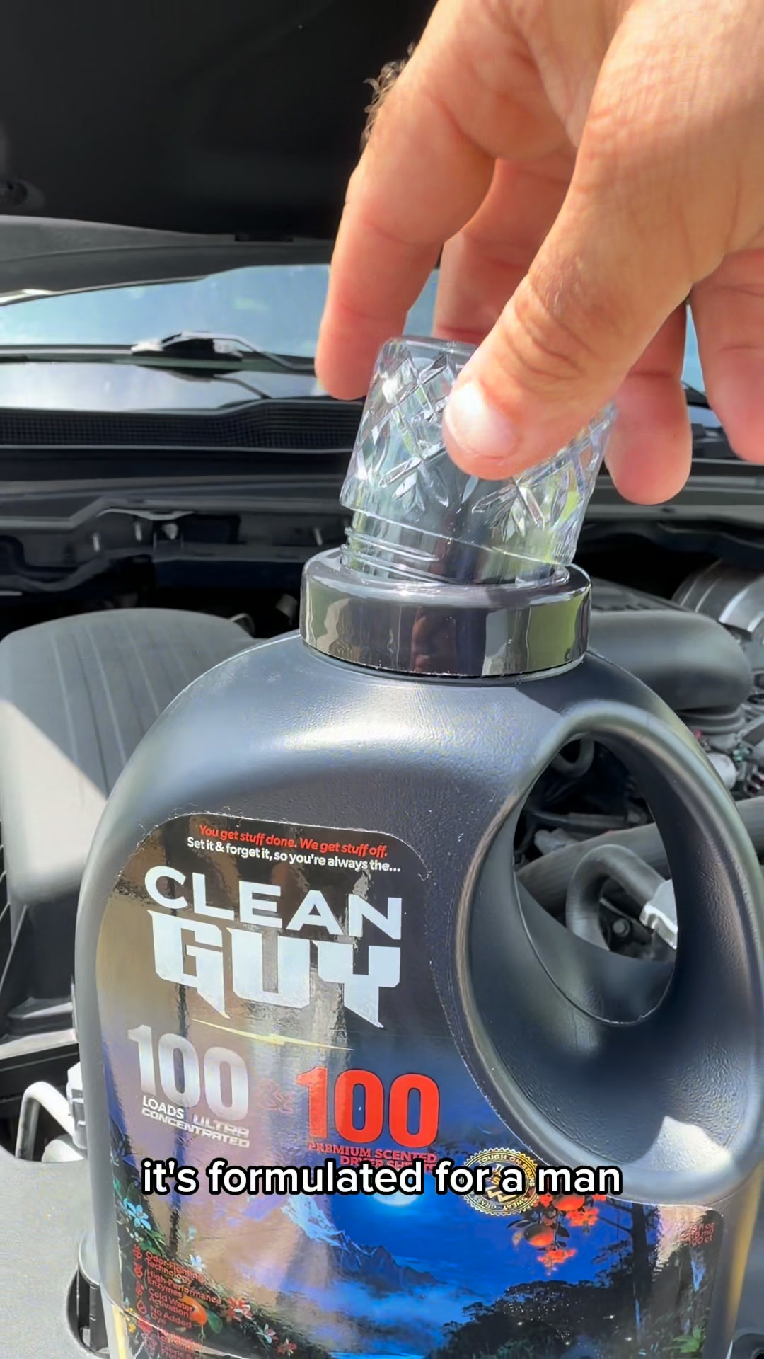 Clean Guy Facebook ad: Dudes Stop Smelling Like Roses