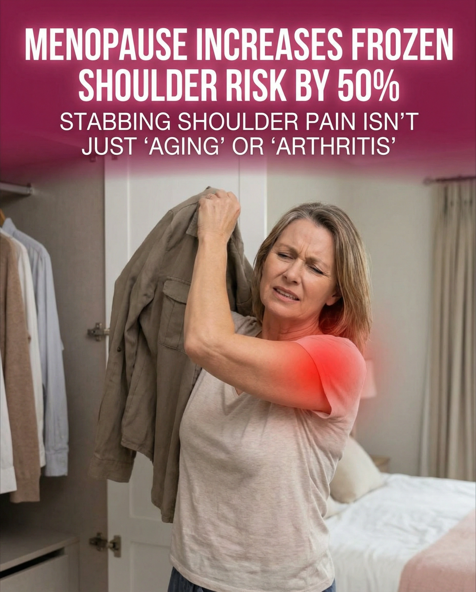 Sarah Mitchell Menopause Joint Expert Facebook ad