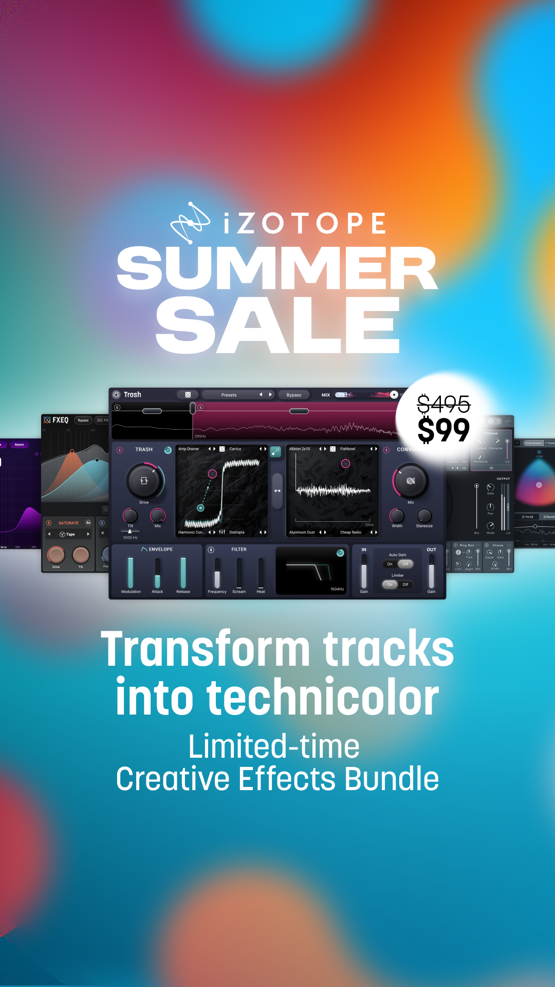 iZotope Facebook ad