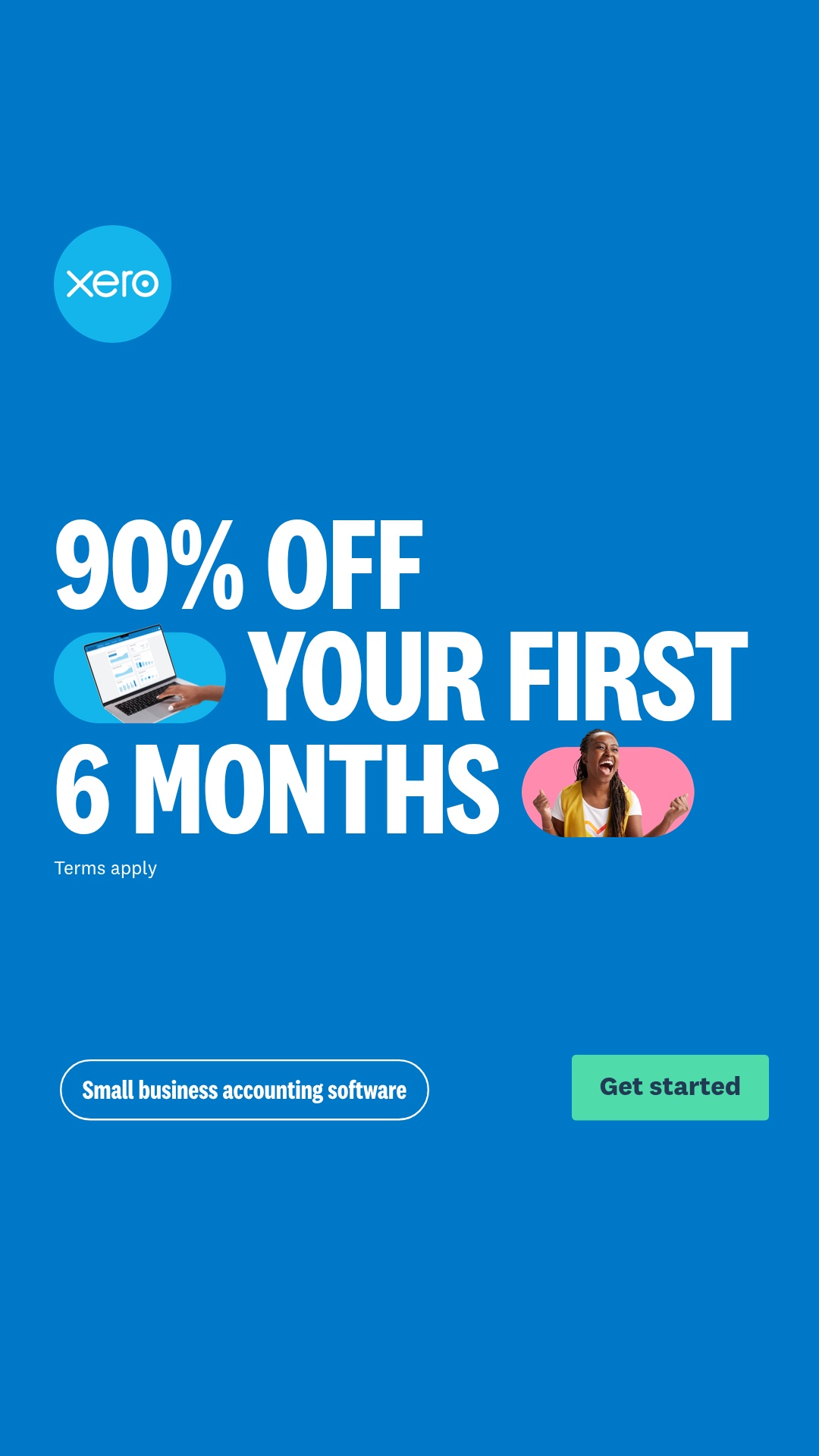 Xero Facebook ad