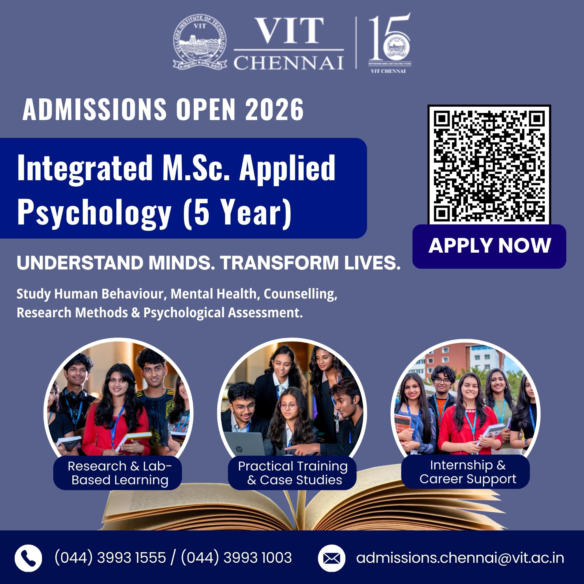 VIT Chennai Facebook ad