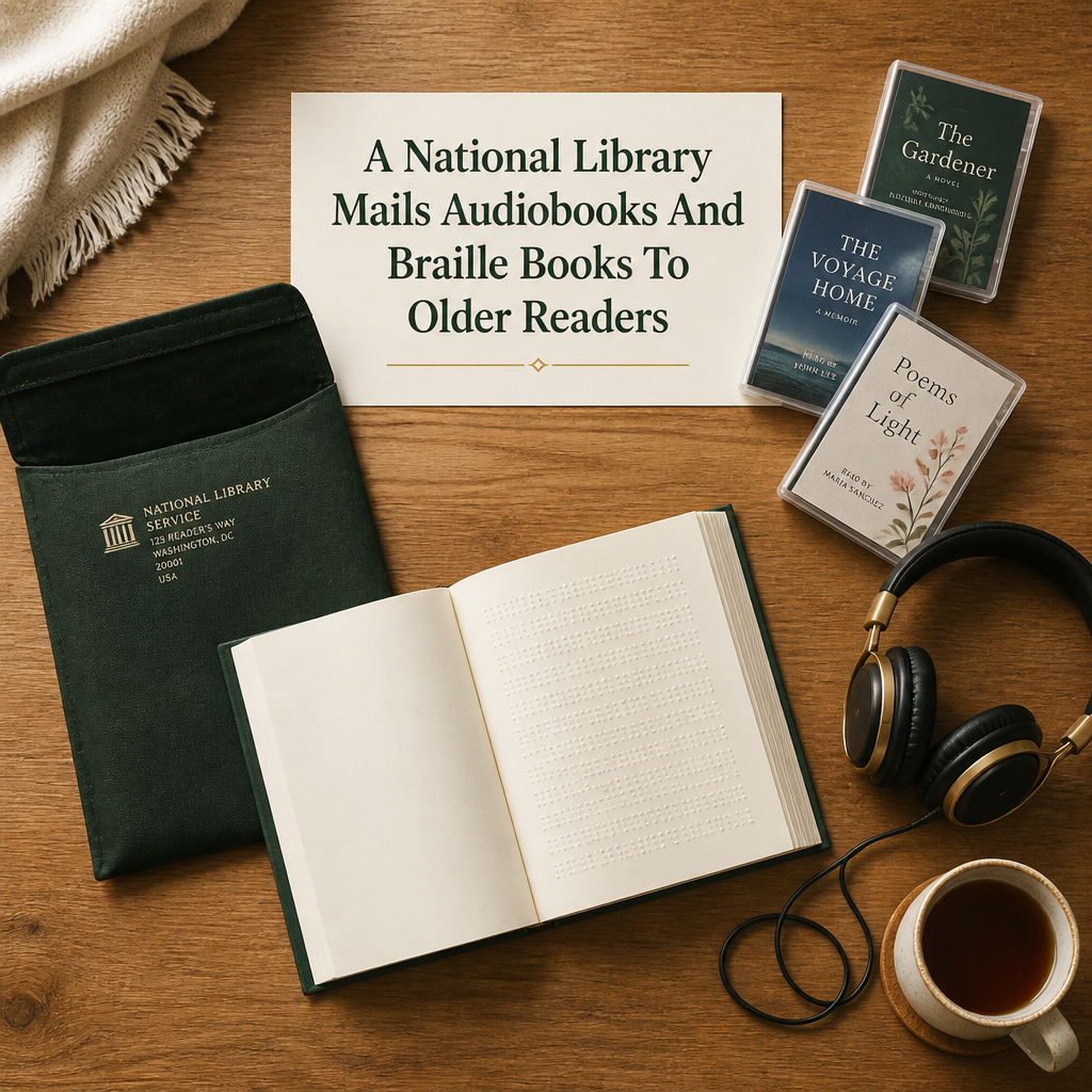 Mr.Know How - Explore Facebook ad: A National Library Mails Audiobooks And Braille Books To…