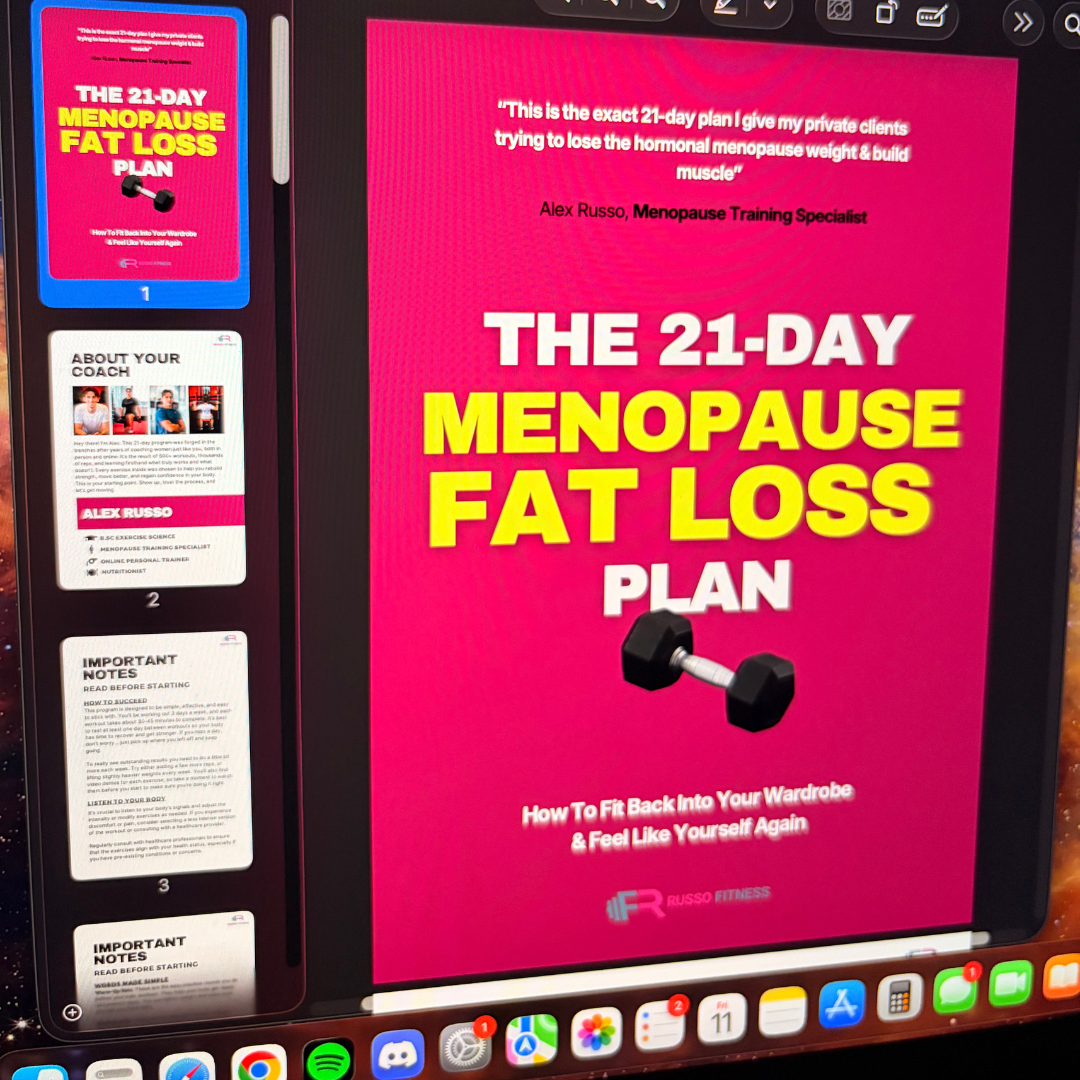 RussoFitness Facebook ad: You Were in Shape Before. Let’s Bring Her Back