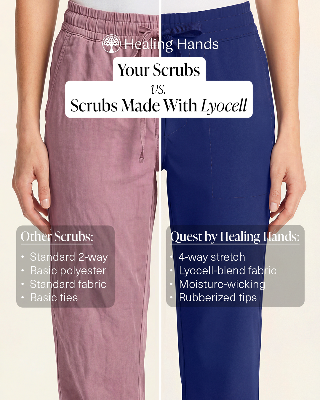 Healing Hands Scrubs Facebook ad