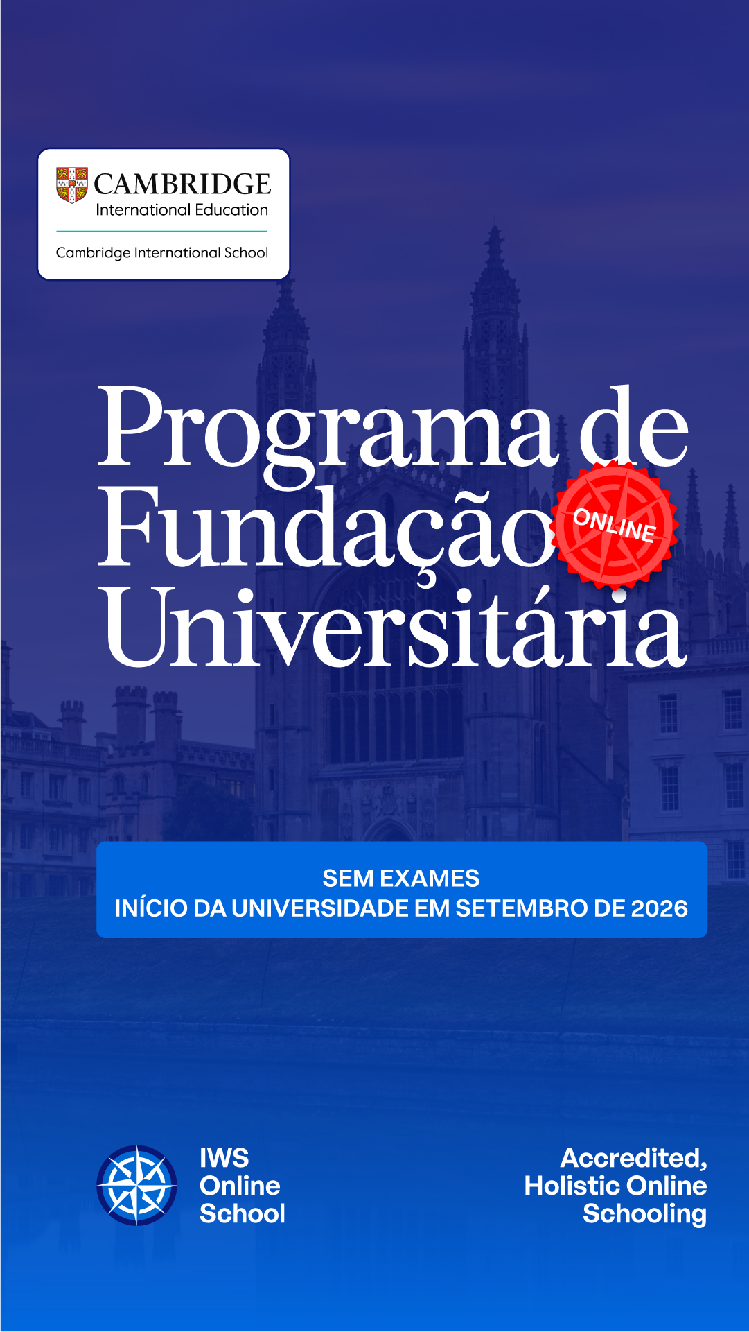 IWS Online School - UK Facebook ad