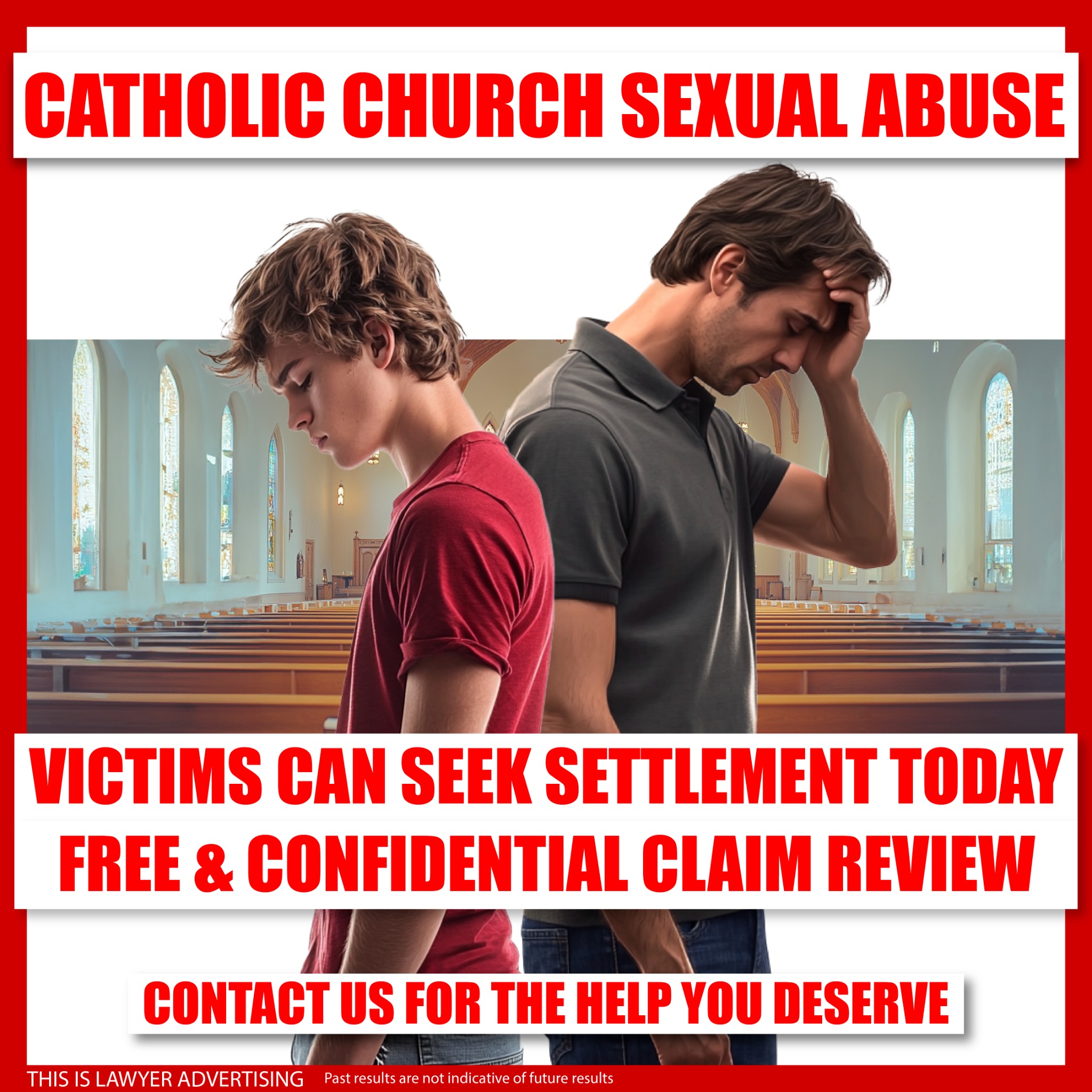 Abuse Justice Facebook ad