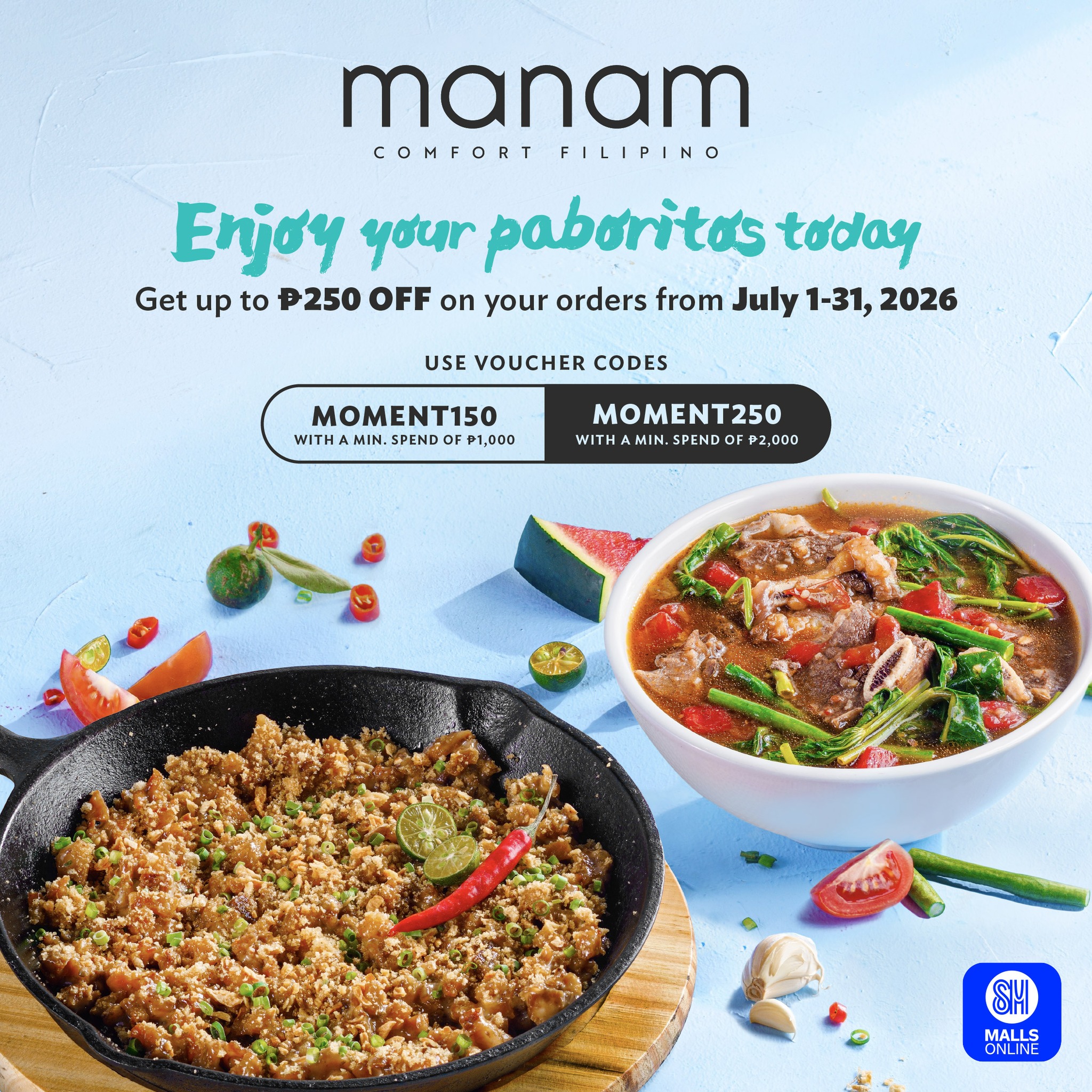 SM Malls Online Facebook ad