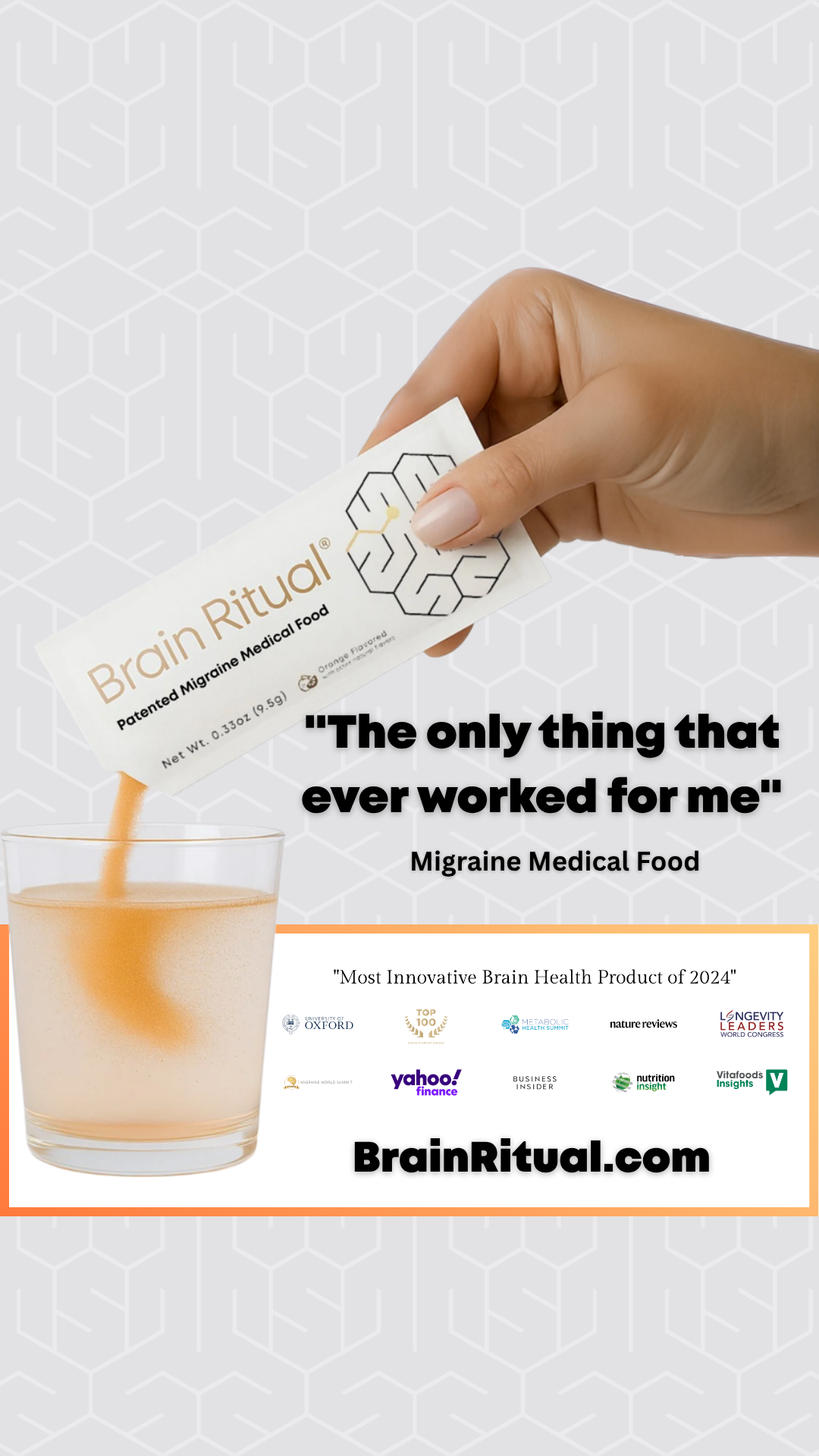 Brain Ritual Facebook ad: Brain Ritual - Loved By Women In the USA!