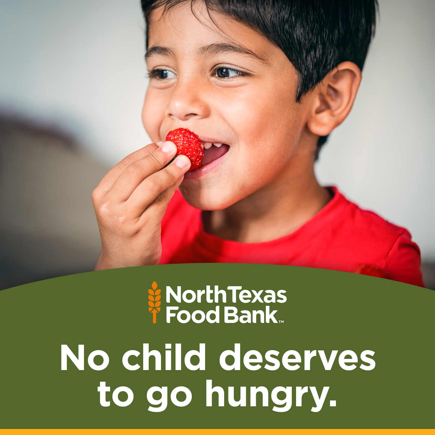 North Texas Food Bank Facebook ad