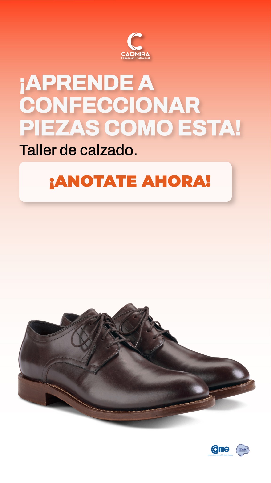 Escuela de Oficios Cadmira Facebook ad from Jan 4, 2024
