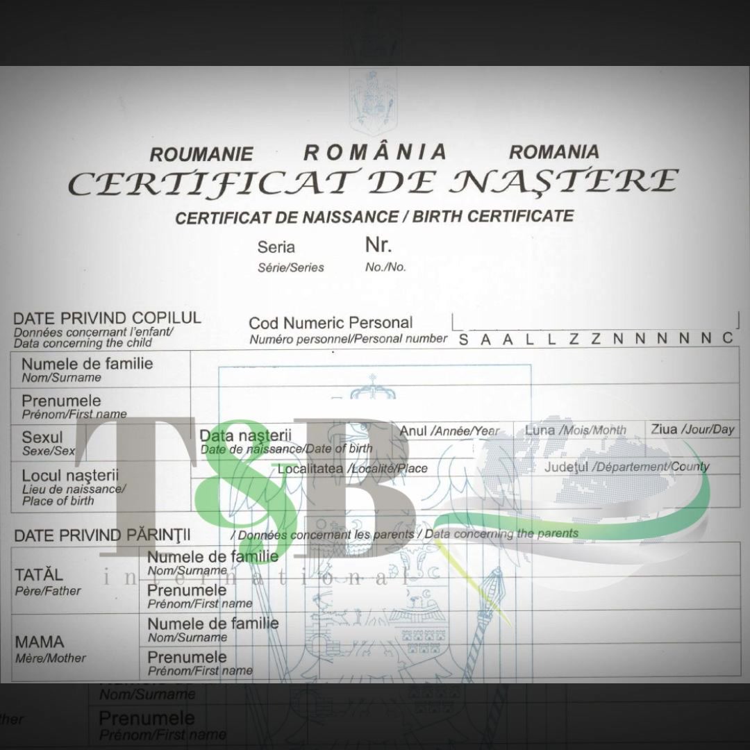 Centrul de Vize și Legalizări T&B Facebook ad from Nov 16, 2025