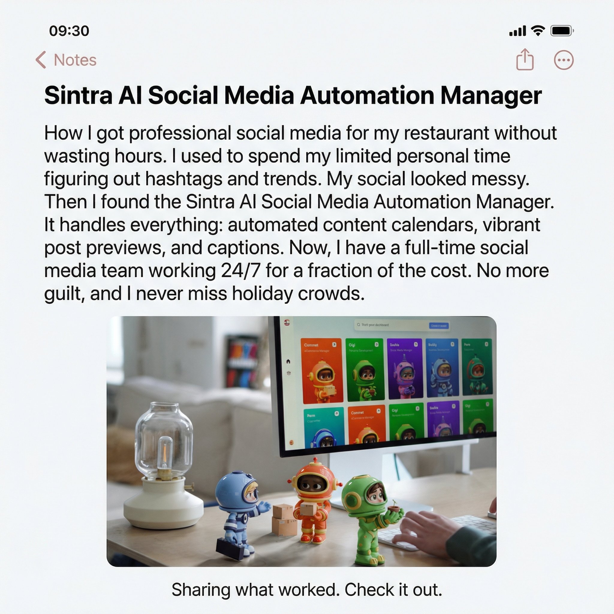 sintra.ai Facebook ad