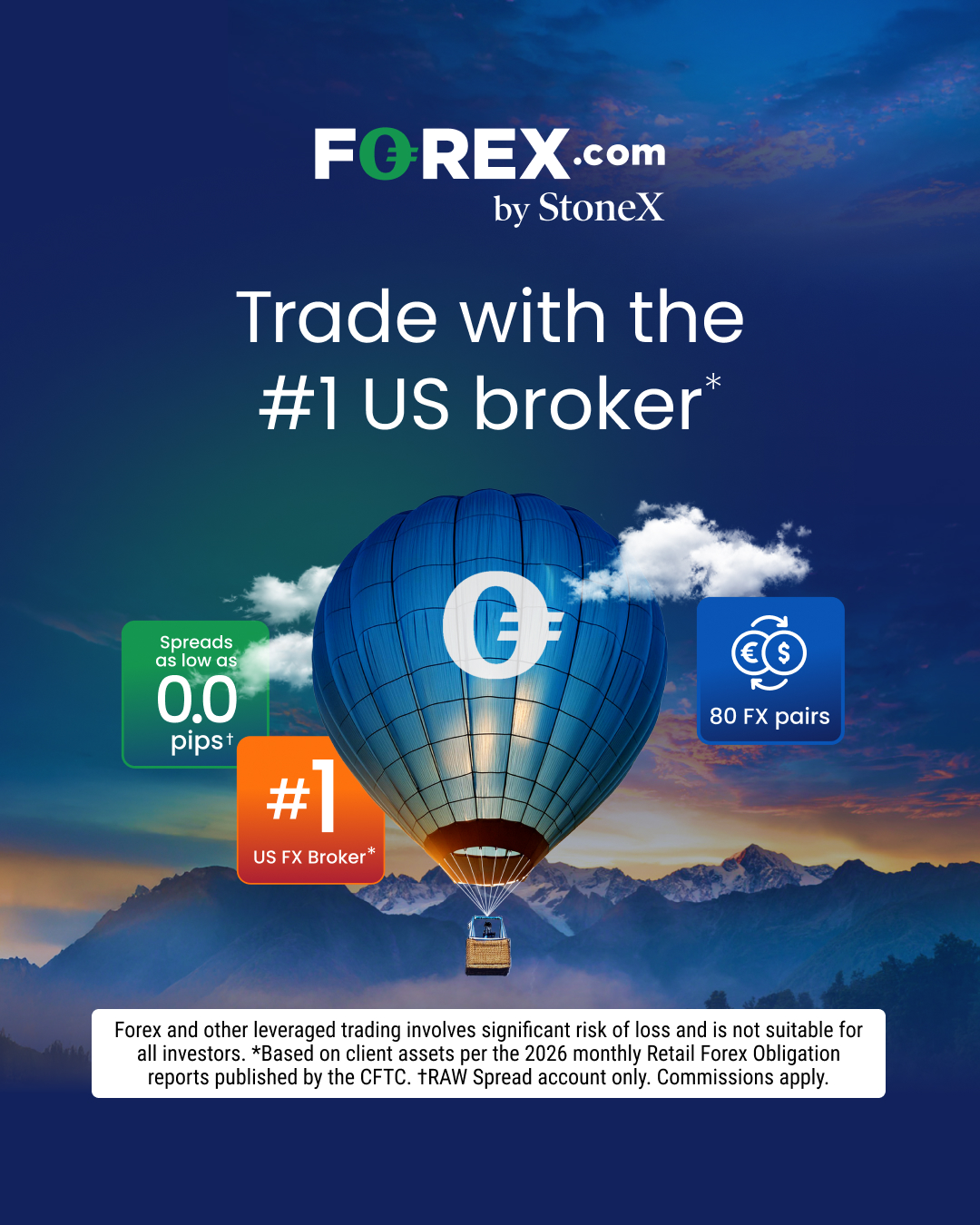 FOREX.com Facebook ad