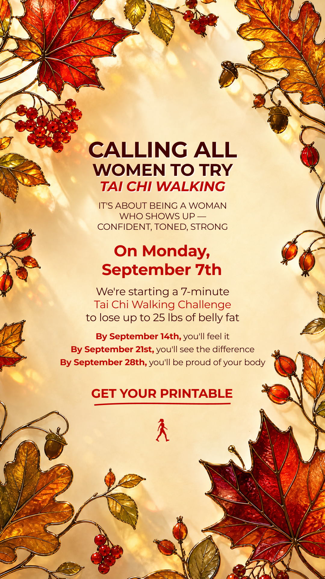 WalkFit Daily Walking Plan Facebook ad