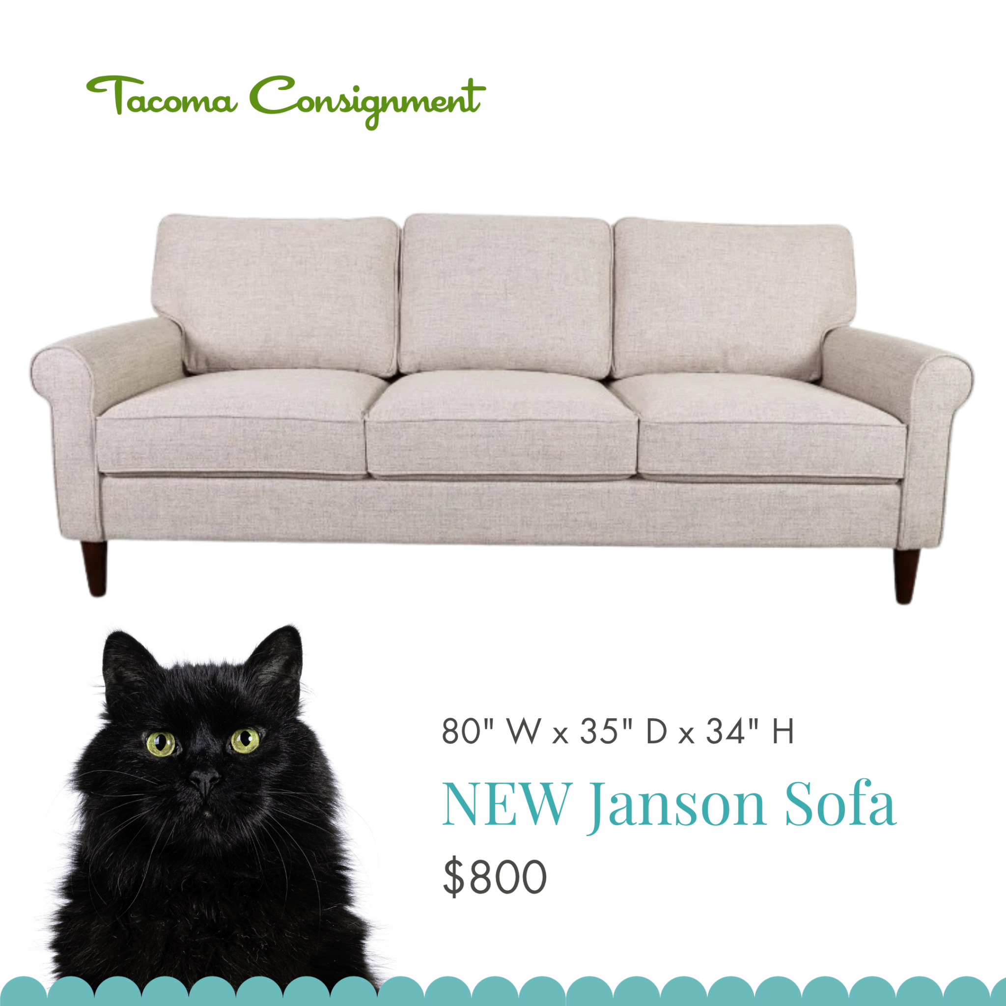Tacoma Consignment Facebook ad