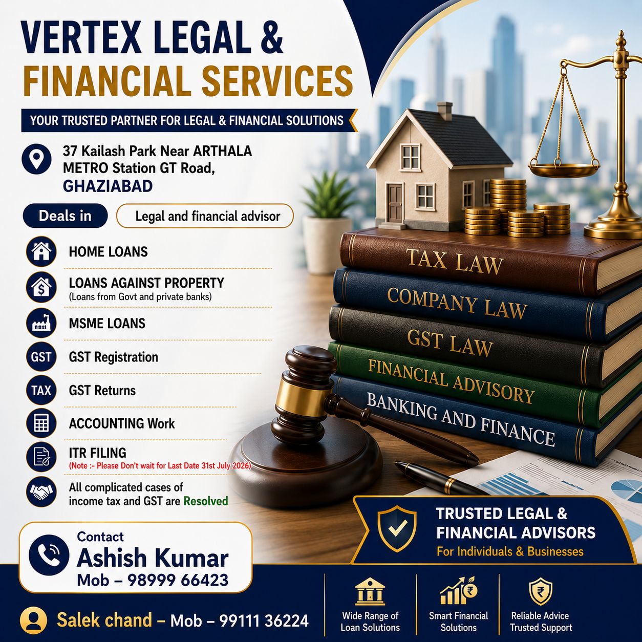 Vertex Legal And Finance Facebook ad