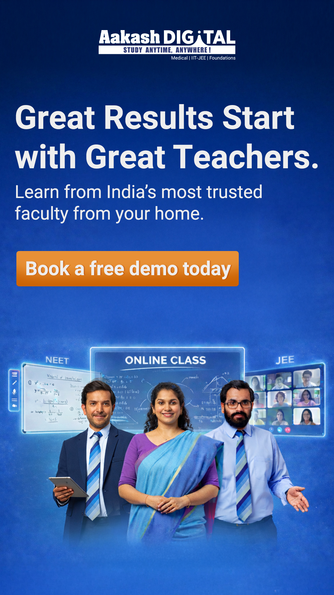 Aakash Digital Facebook ad