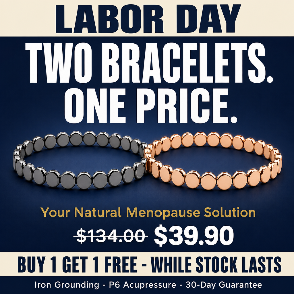 Haima Facebook ad: Haima Hematite Bracelet | Your Natural Menopause Solution