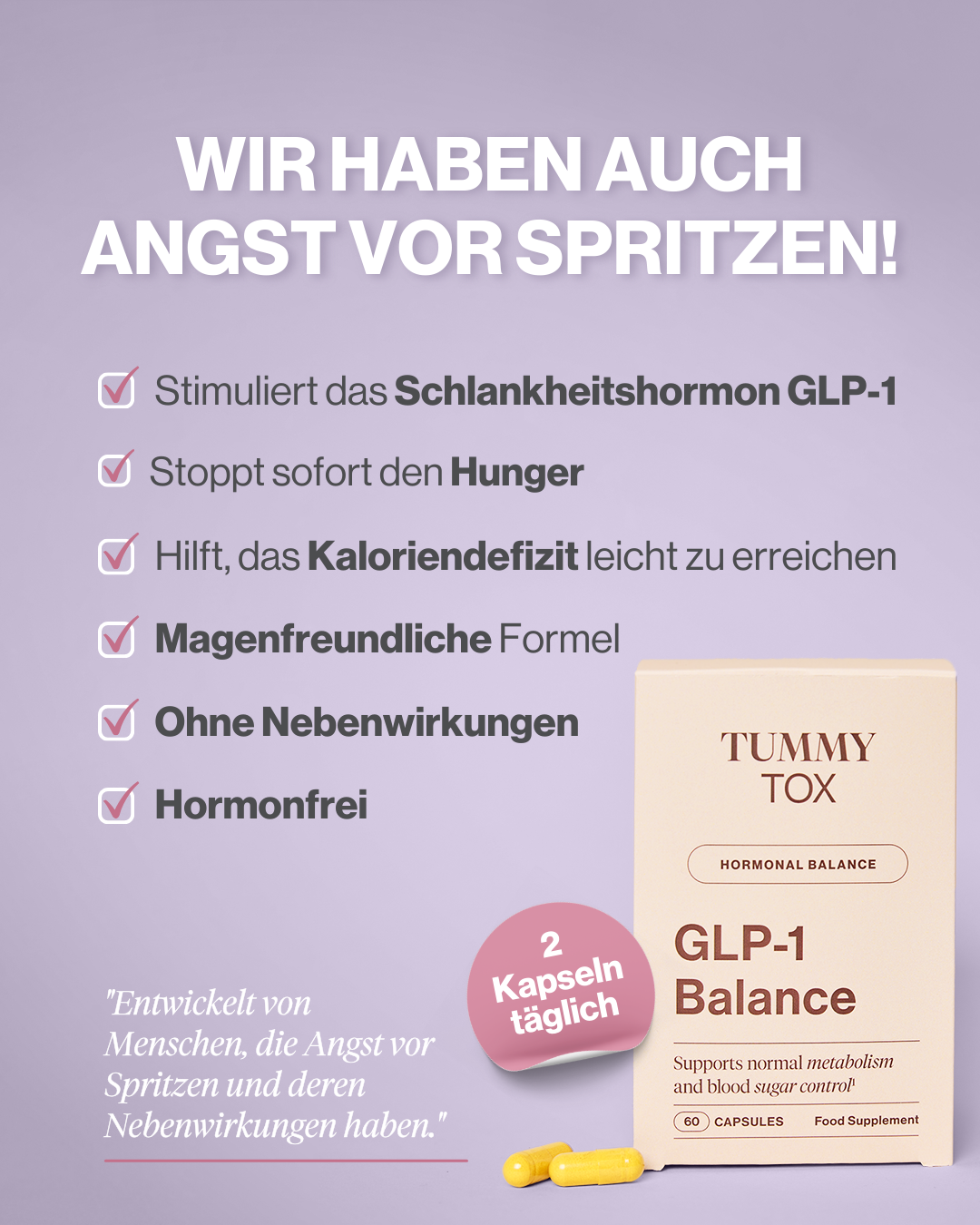 TummyTox Deutschland Facebook ad