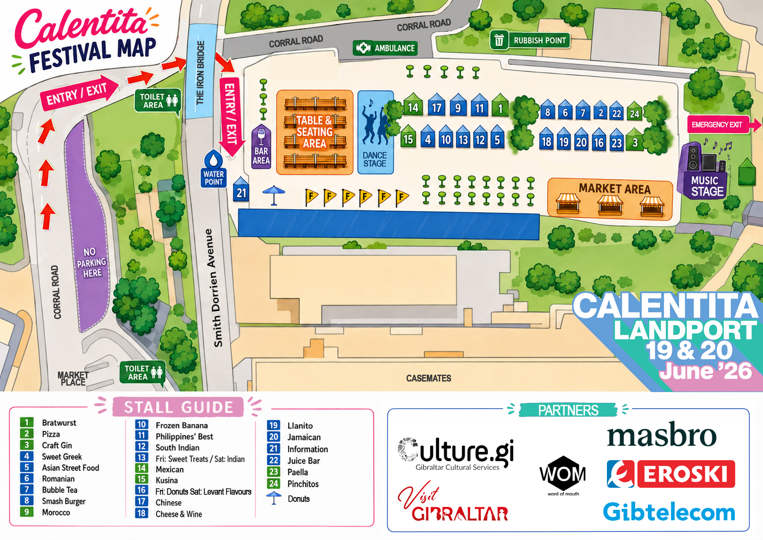 Calentita Festival Facebook ad
