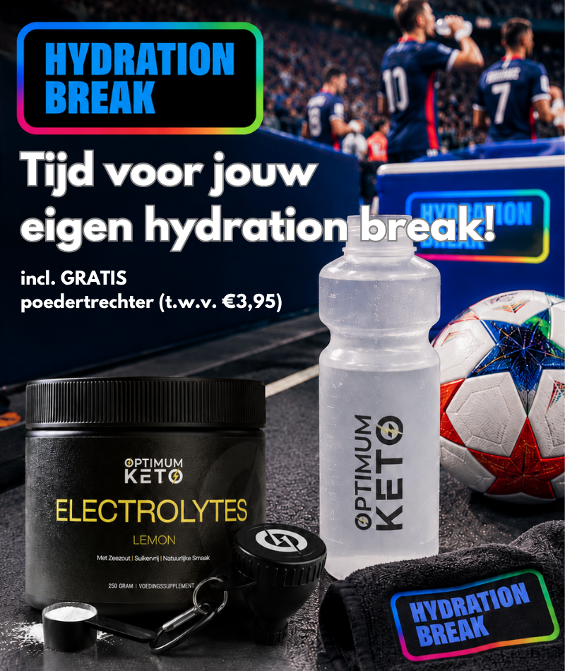 Optimum Keto Facebook ad: Met GRATIS reistrechter (t.w.v €3,95)