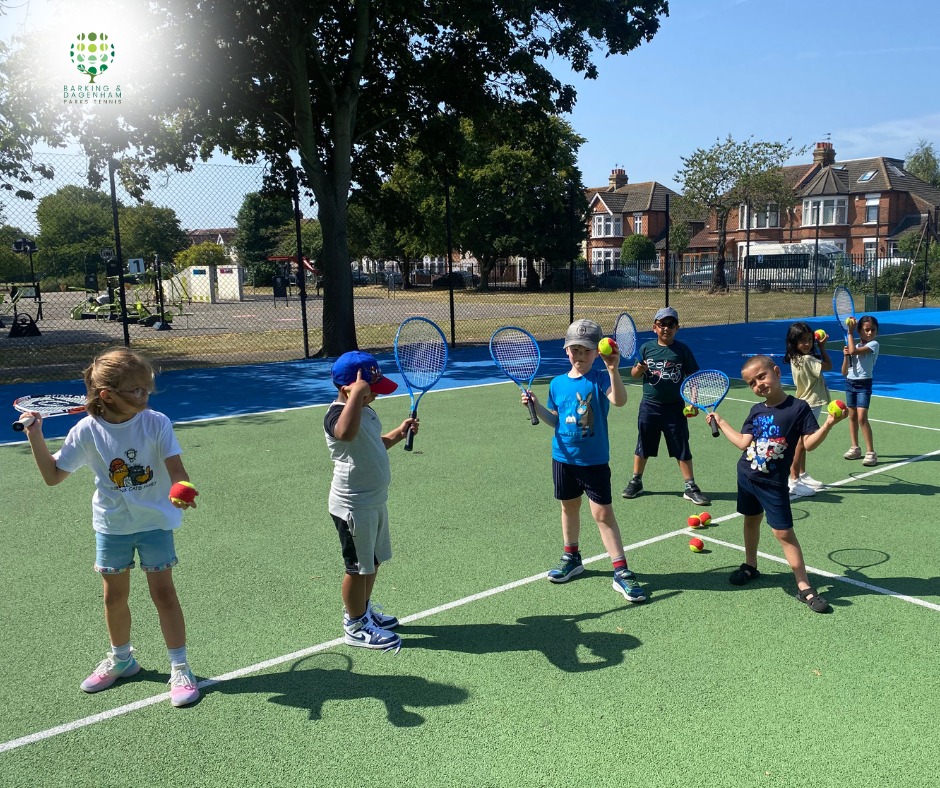 Barking & Dagenham Parks Tennis Facebook ad: Learn and love tennis more at Barking and…