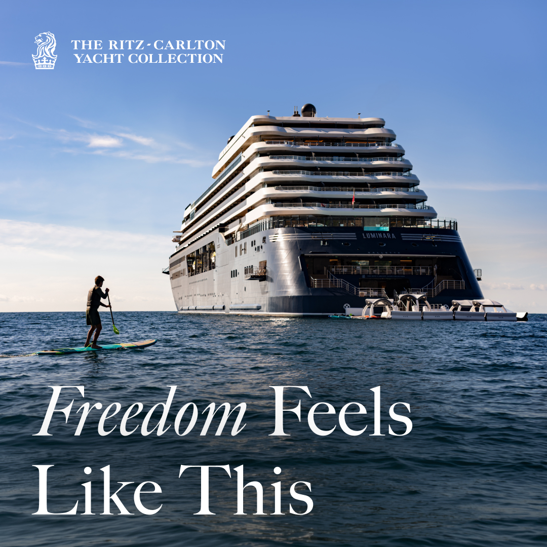The Ritz-Carlton Yacht Collection Facebook ad