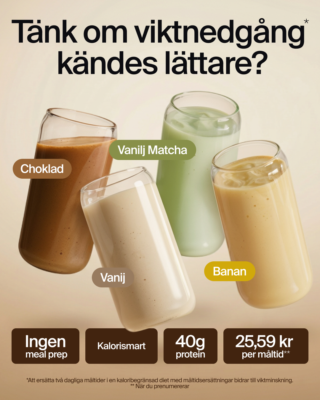 Huel Facebook ad