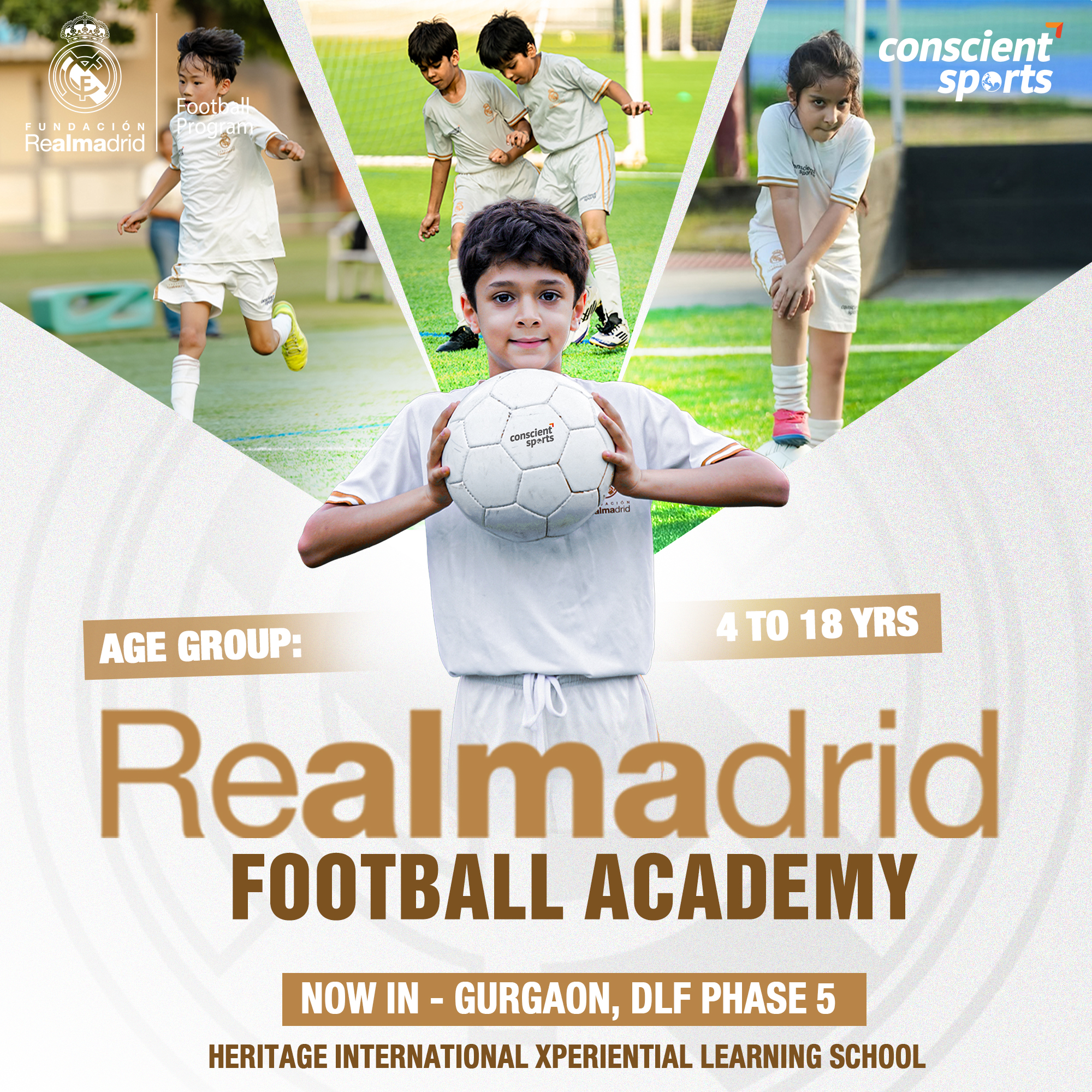 RMF India - Partner Conscient Sports Facebook ad
