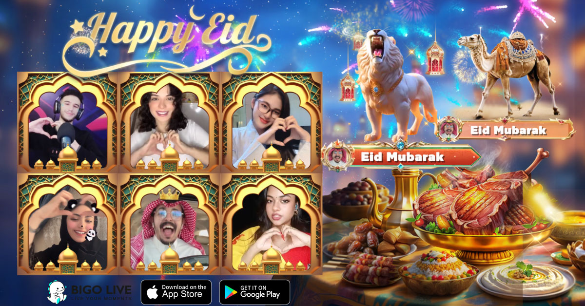 Live streaming APP Facebook ad