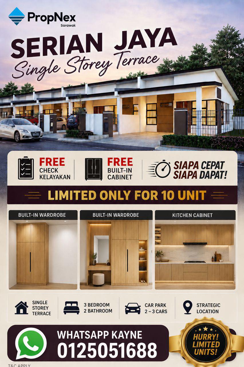 Kayne Lau - PropNex Sarawak Facebook ad: FREE FREE FREE!
