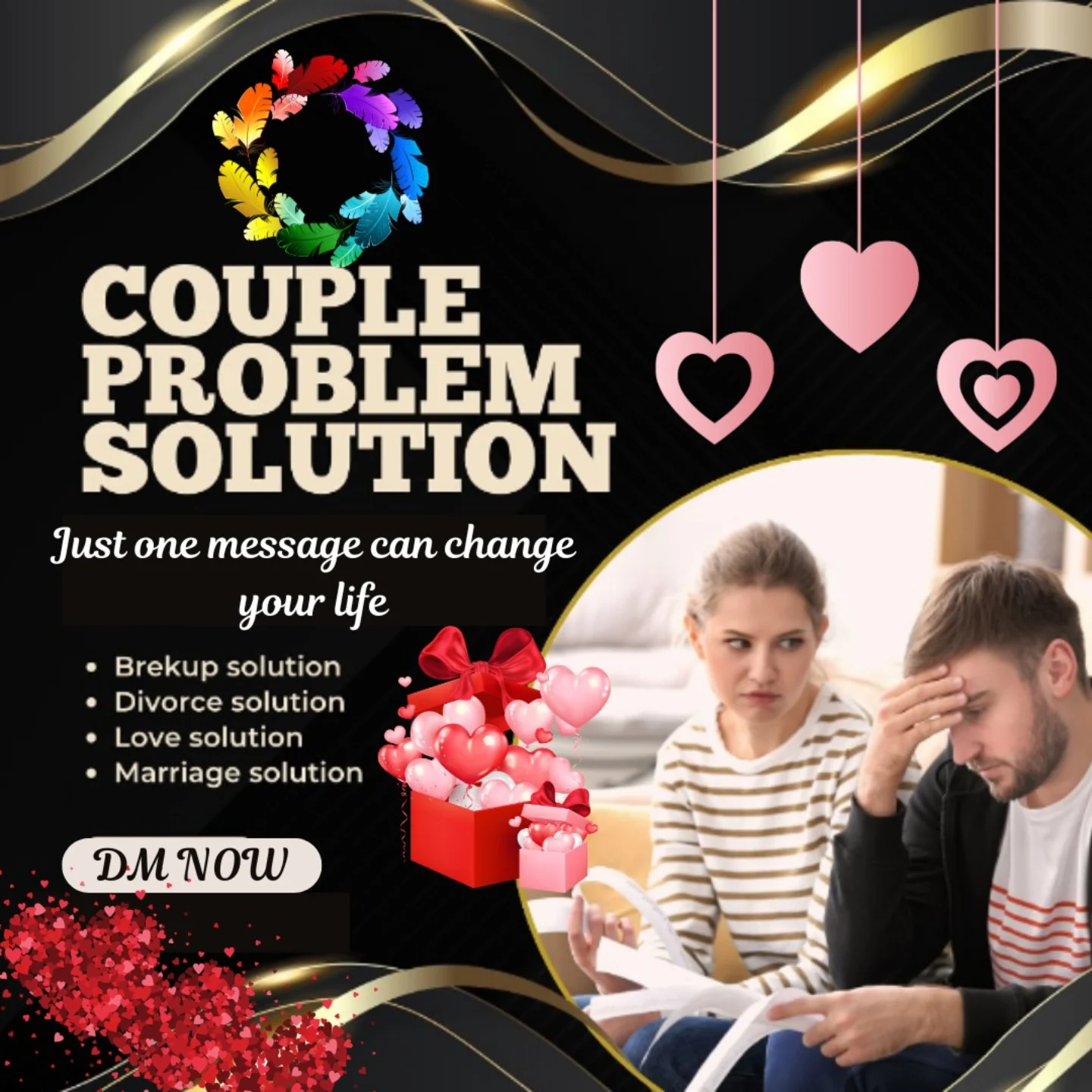 mhmhealing Facebook ad: Jab pyaar sachcha ho, toh har problem ka…
