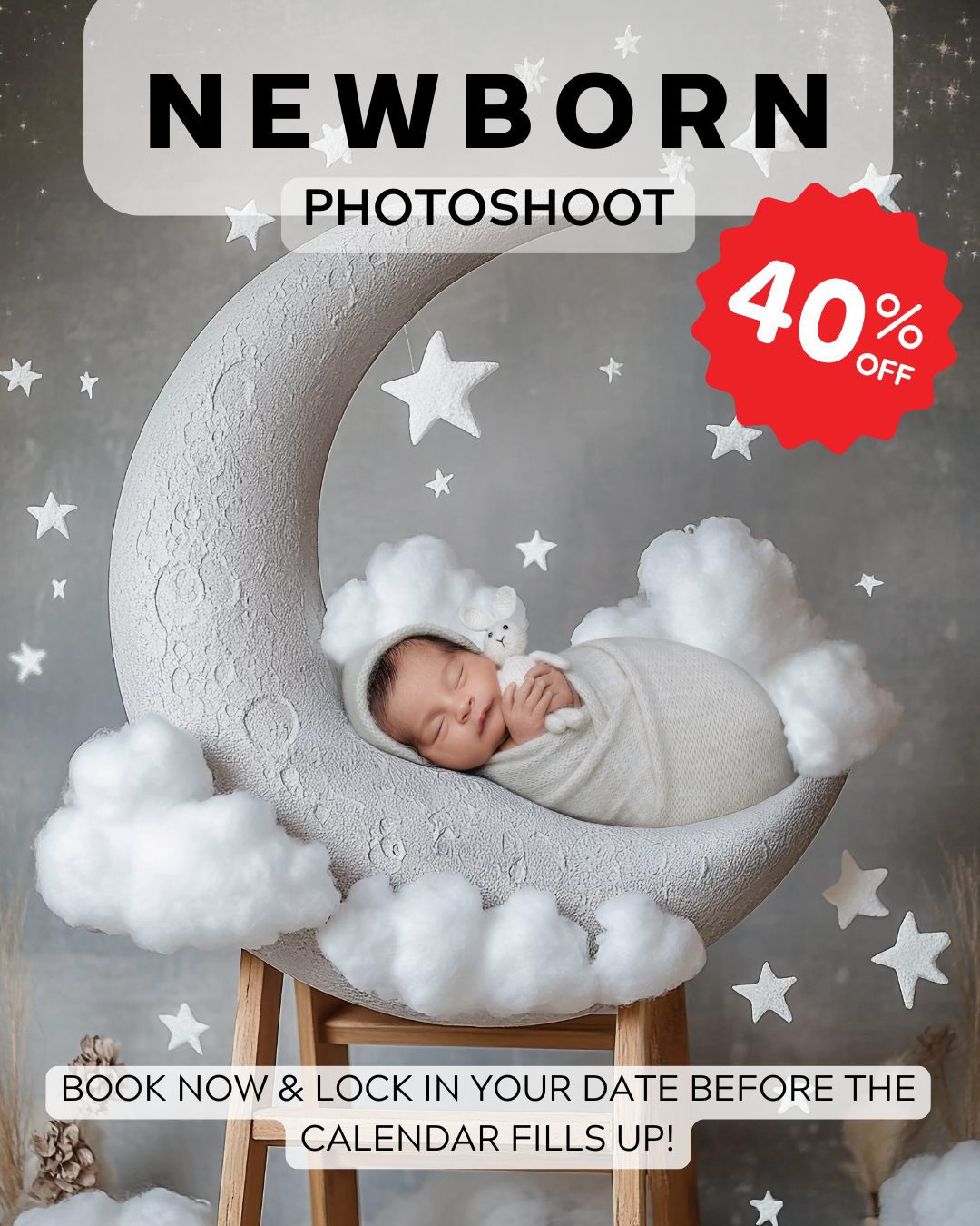 Bloom N’ Baby Studio Facebook ad