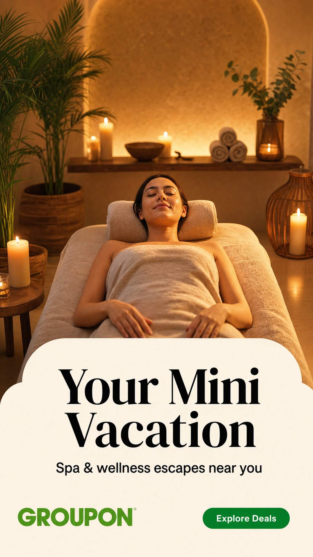 Groupon Facebook ad