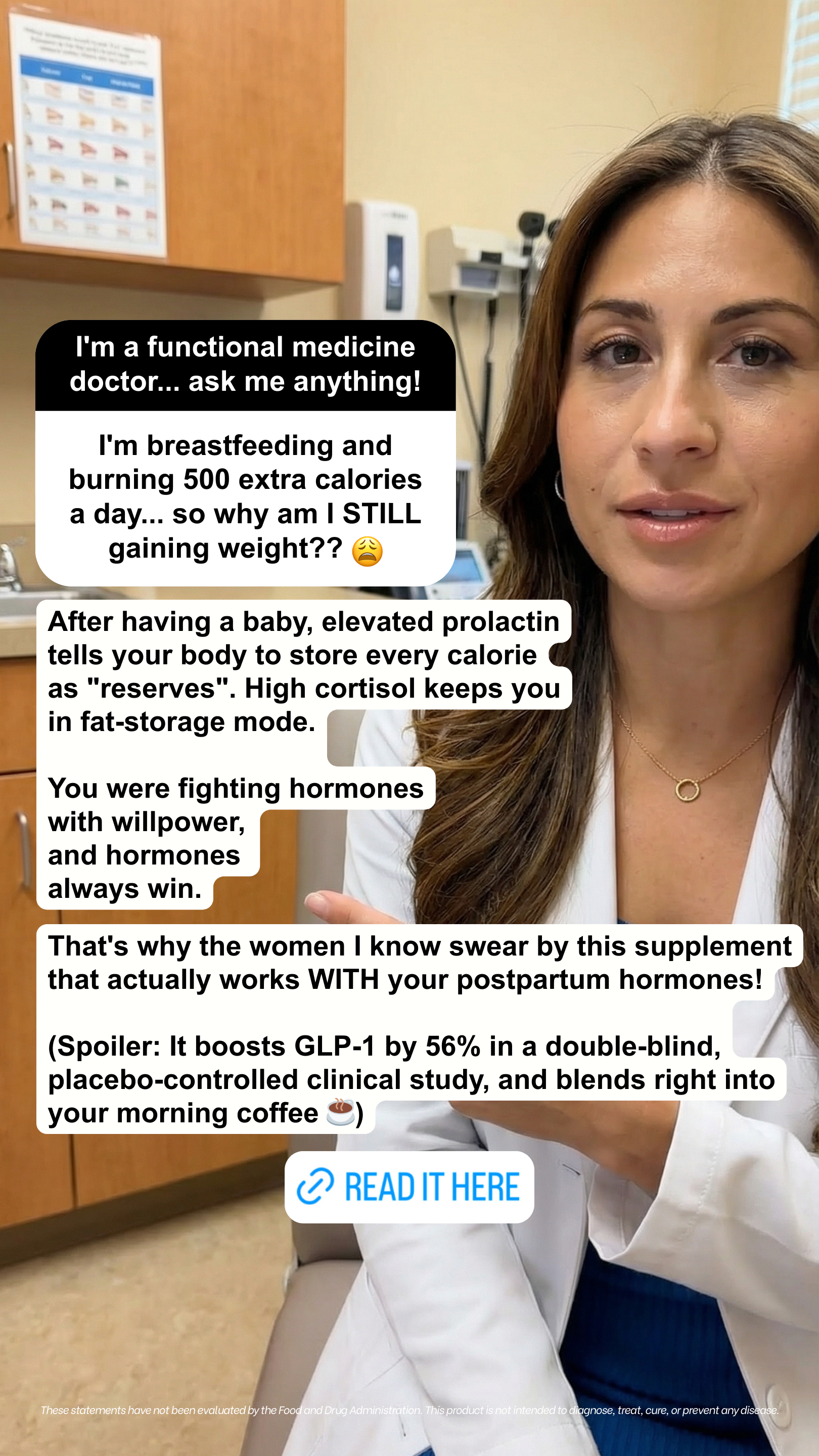 Zend Wellness Facebook ad: New Moms 30-Day Transformation
