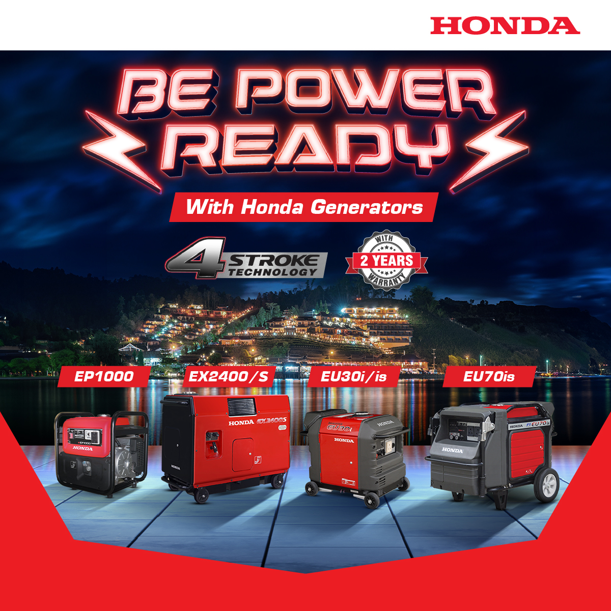 Honda India Power Products Limited Facebook ad from Feb 4, 2026