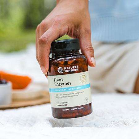 Women's Health Facebook ad: Food Enzymes - Digestive Support Dietary Supplement