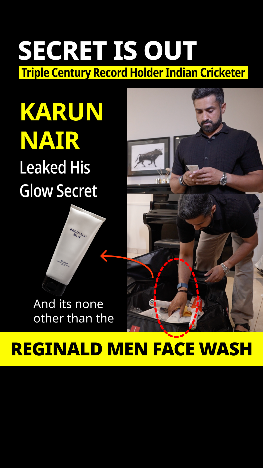 Reginald Men Facebook ad