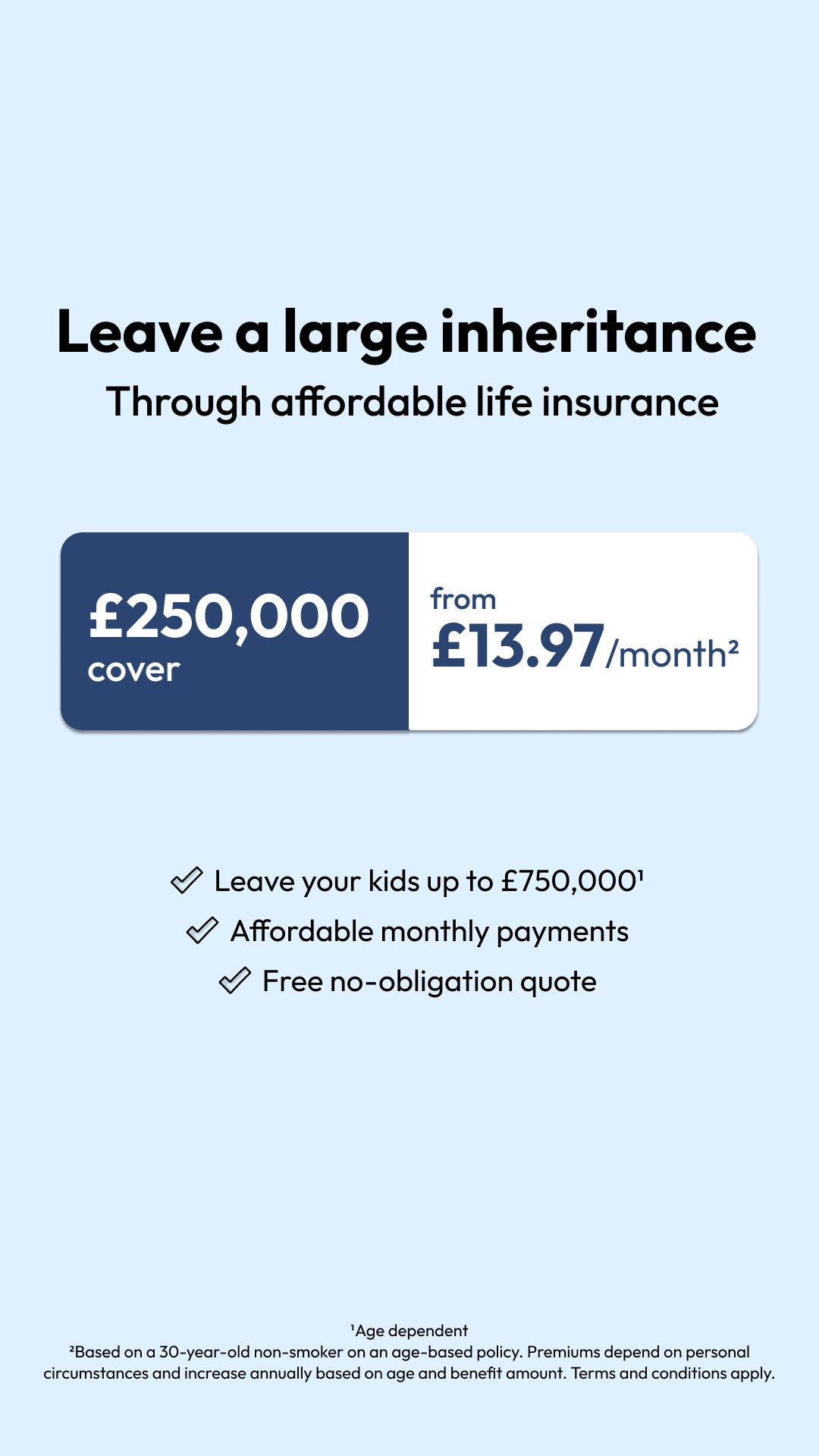 Smart Insurance Facebook ad