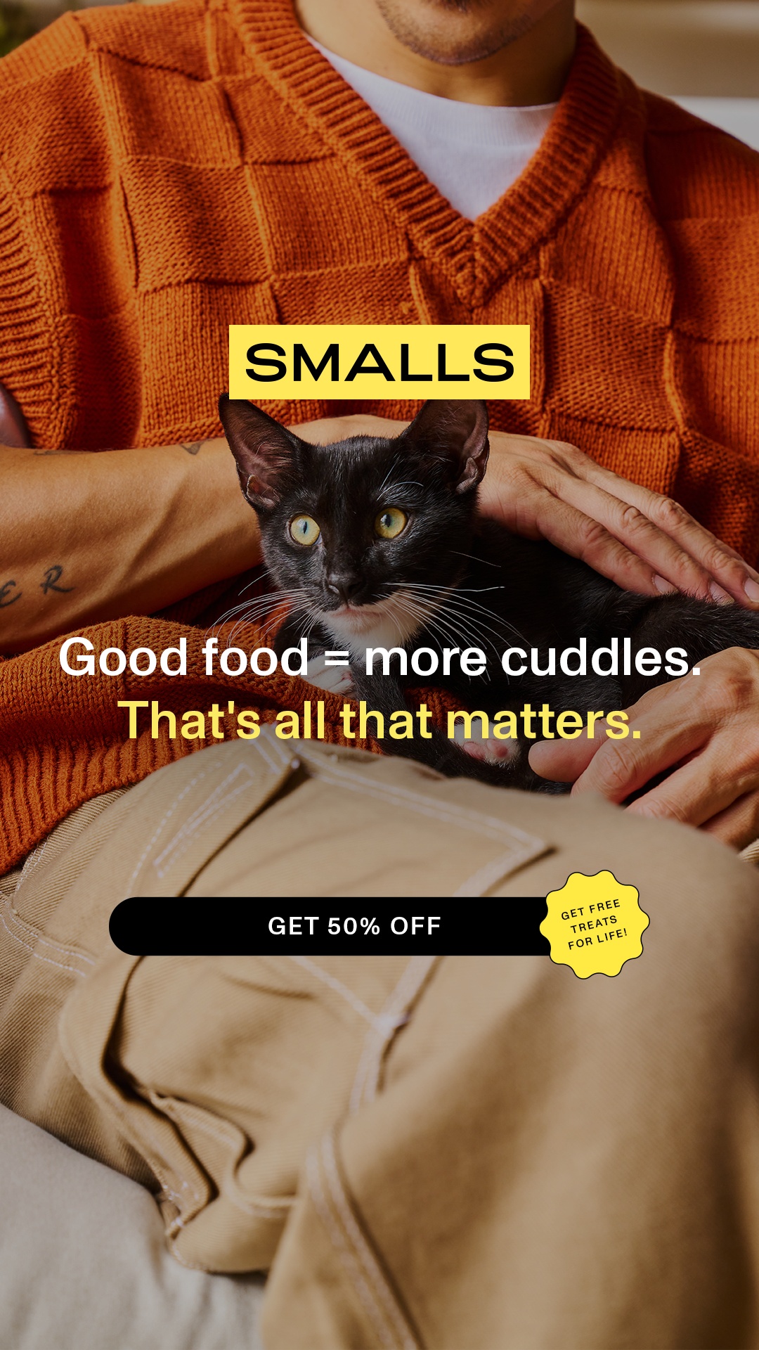 Smalls Facebook ad