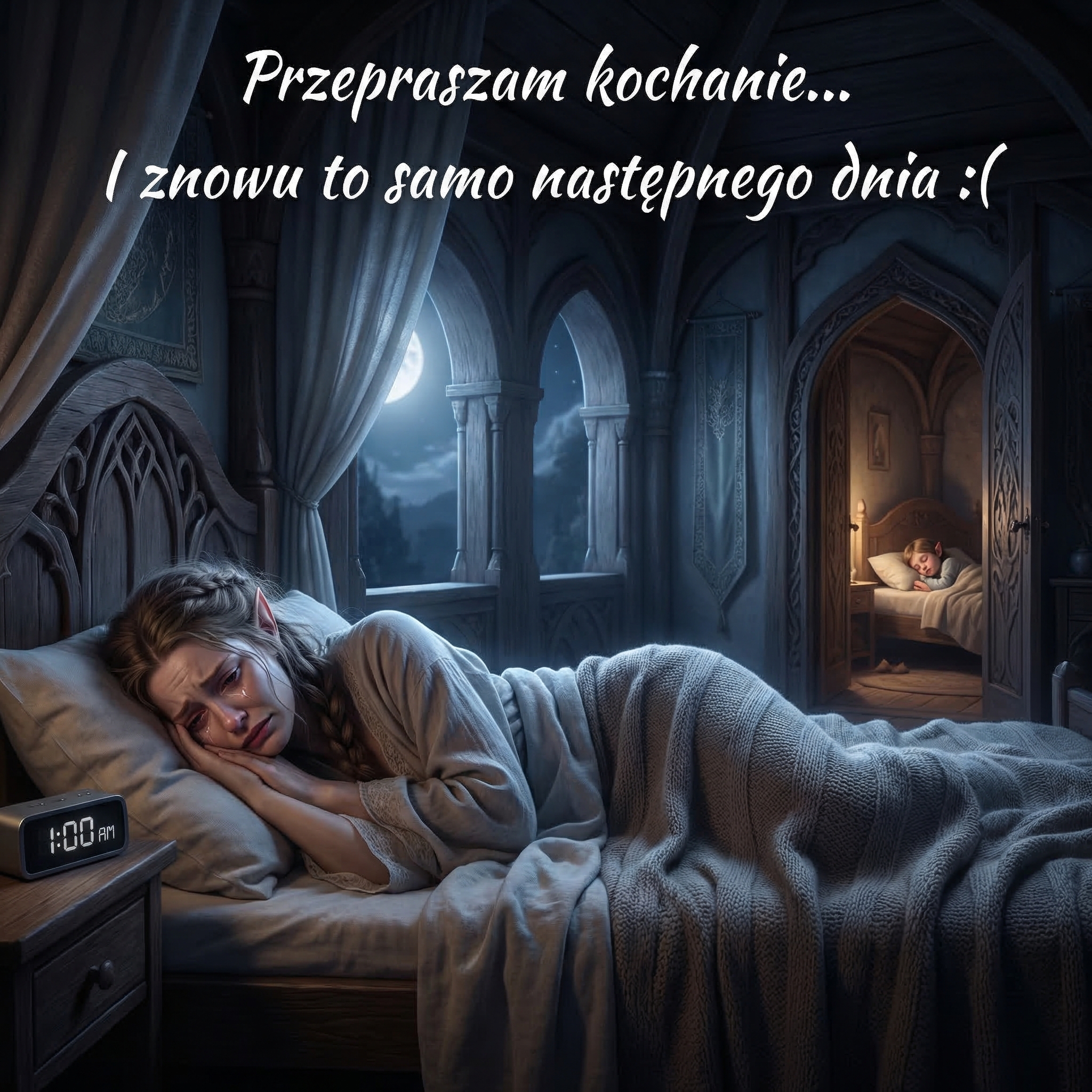 Między nami Facebook ad
