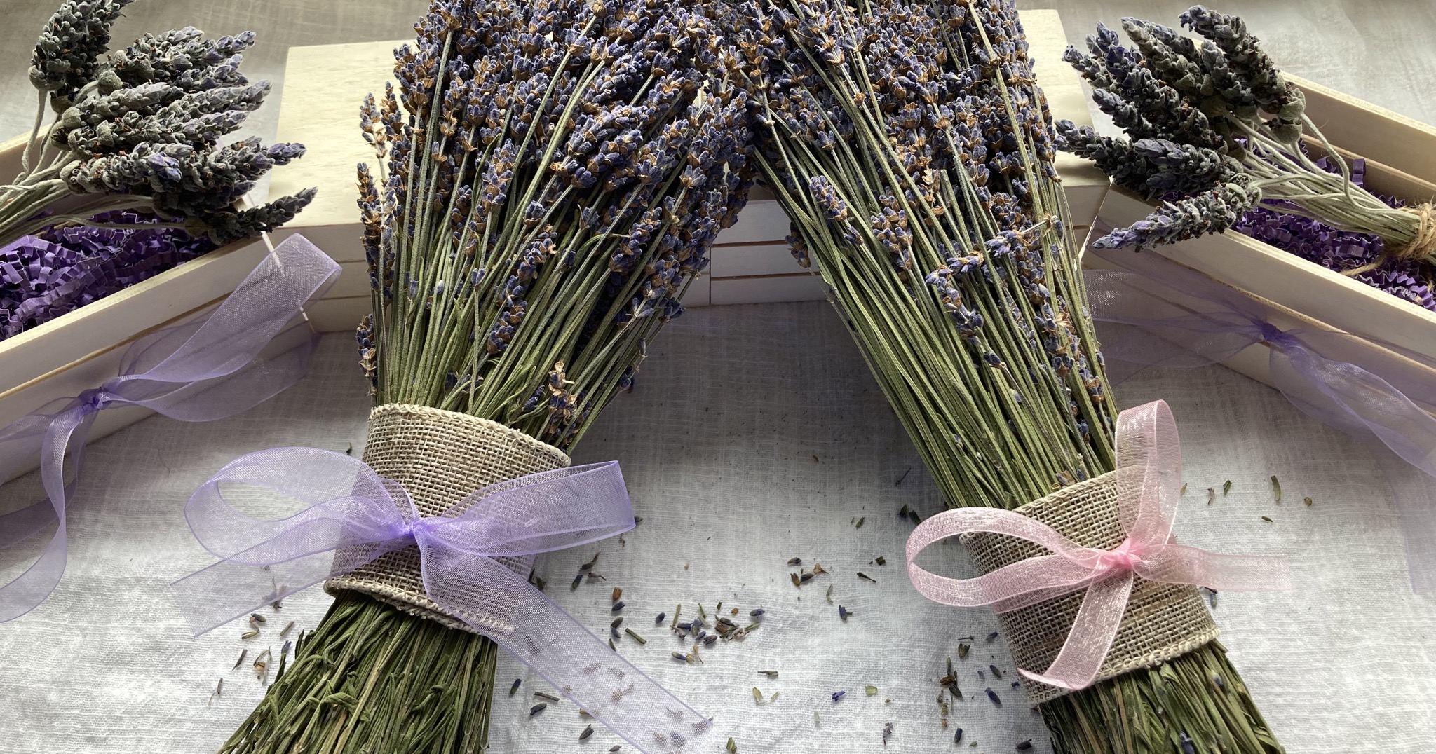 The Lavender Lady Facebook ad: Hello my name is Kymberly Kangas, The Lavender…