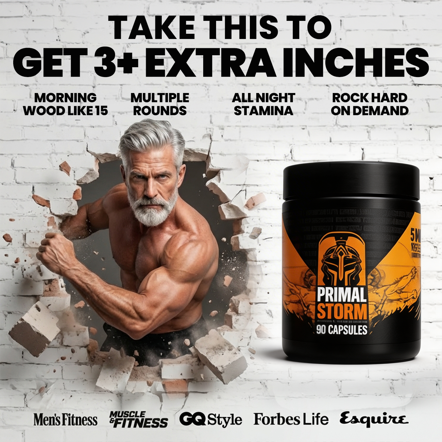 Primal Storm Supplements Facebook ad