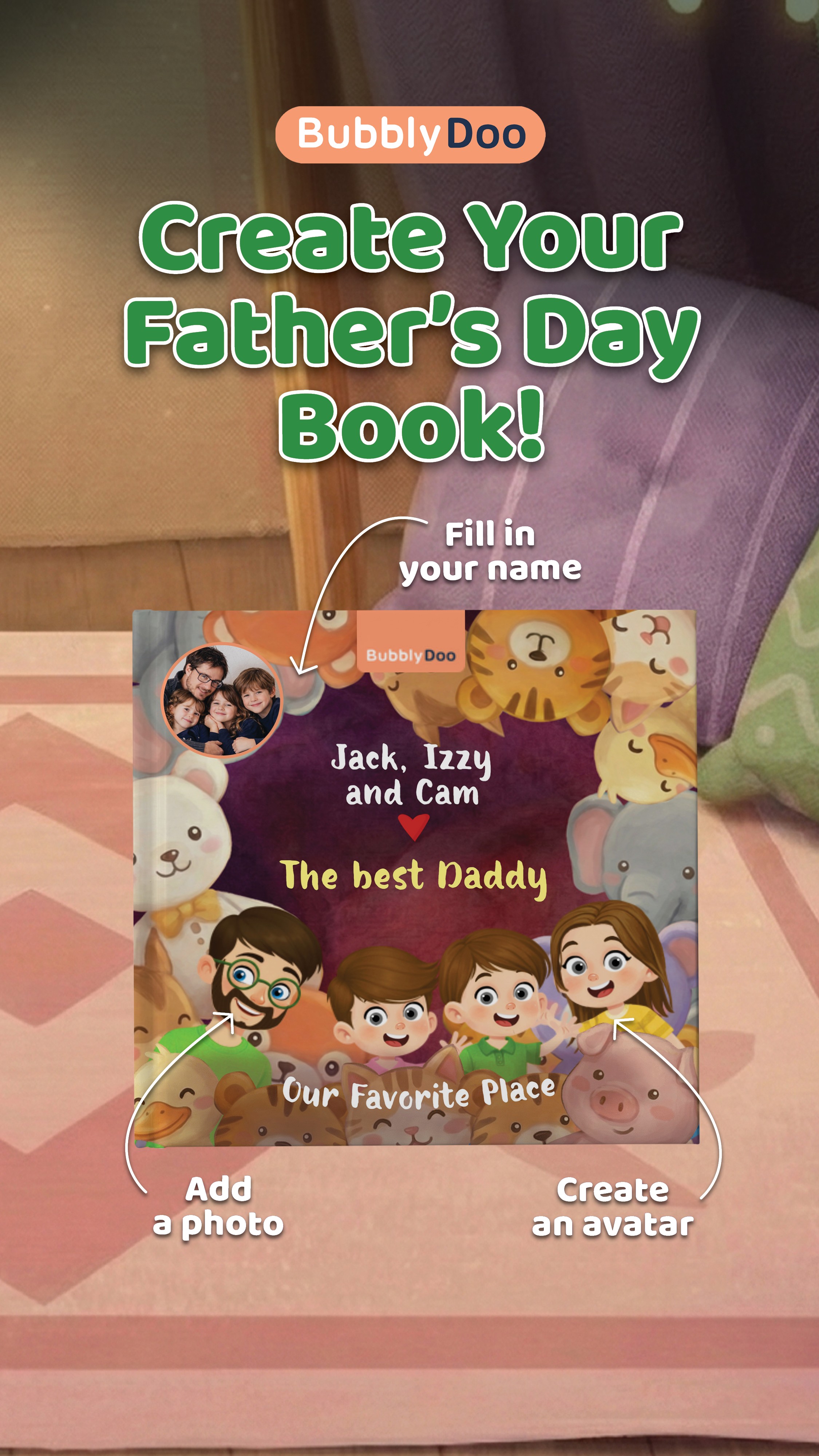 BubblyDoo Books Facebook ad