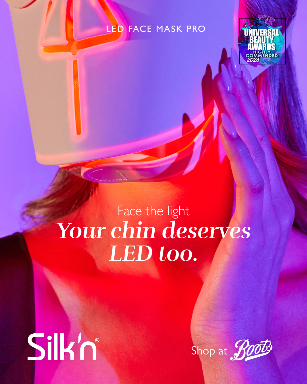 Silk'n Facebook ad