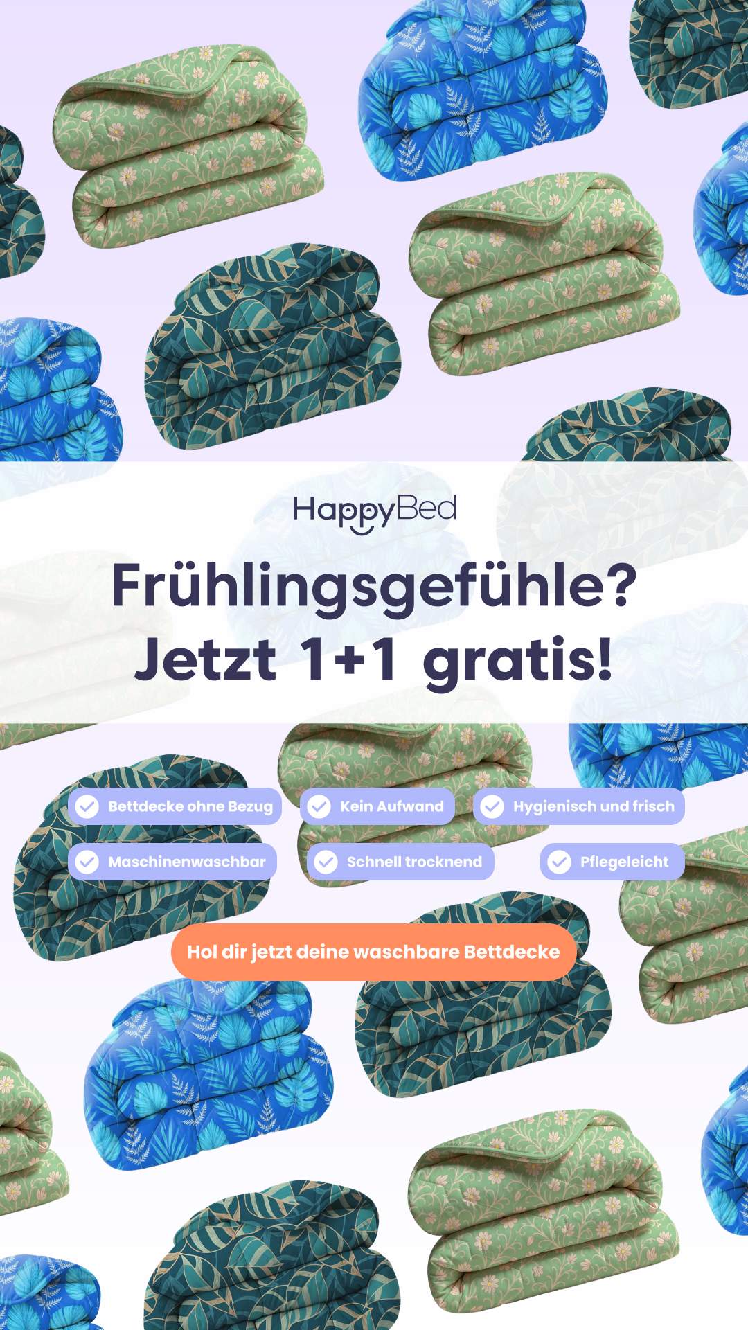 Thehappybed.de Facebook ad