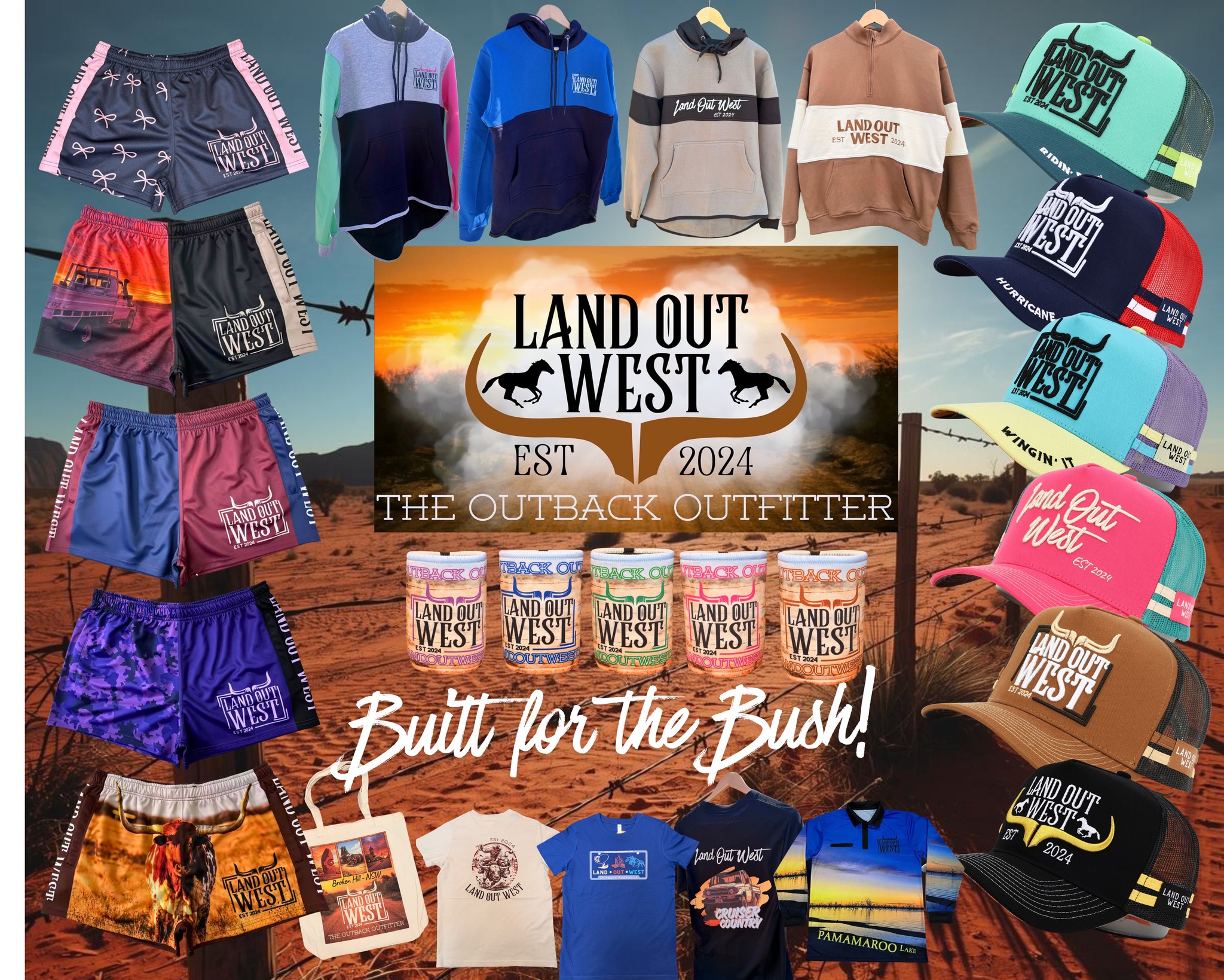 Land Out West Facebook ad