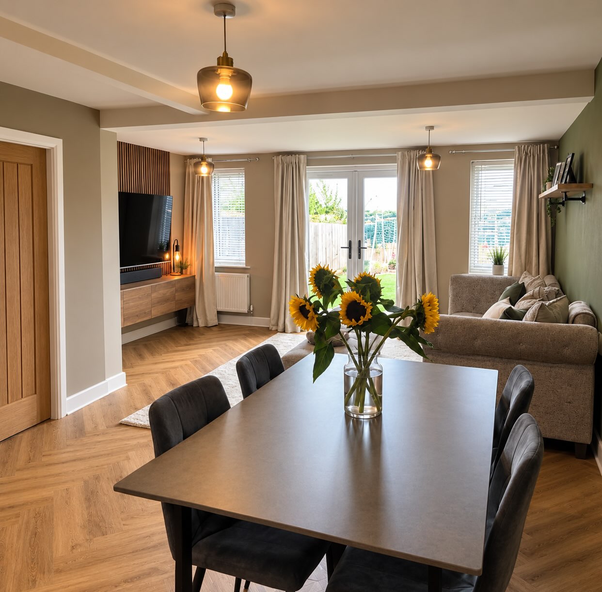 Floor Depot UK Facebook ad: A beautiful transformation by @interiors_by_terri using…