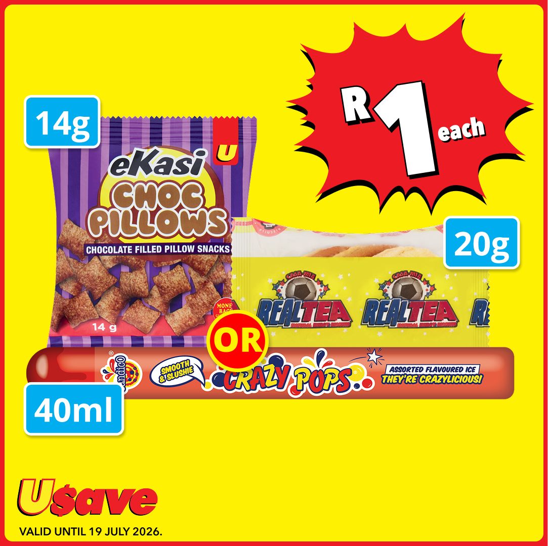 Usave South Africa Facebook ad: Big savings start here!